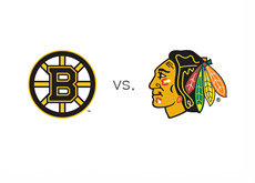 Boston Bruins vs. Chicago Blackhawks - Matchup - Team Logos