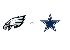 -- Philadelphia Eagles vs. Dallas Cowboys - Matchup - Team logos --
