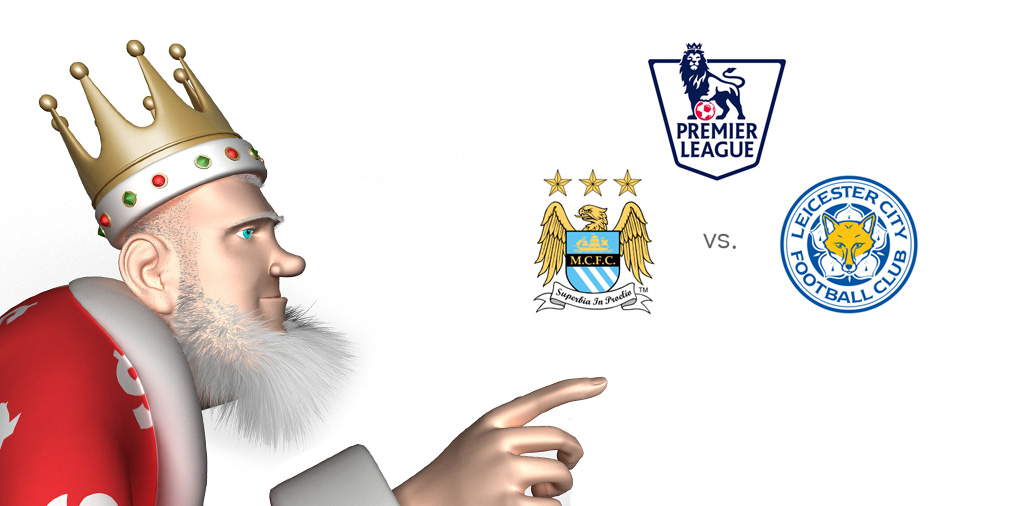 The King presents the upcoming English Premier League matchup between Manchester City and Leicester City - Who is the favourite to win?