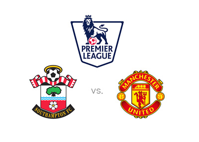 Southampton vs. Manchester United - English Premier League matchup - EPL - 2015/16 - Team logos, preview and odds