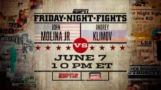 ESPN Friday Night Fights - Molina vs. Klimov - TV Poster
