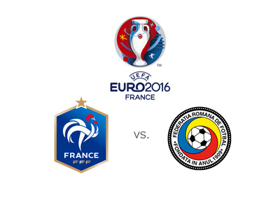 Euro 2016 - Opening match - France vs. Romania - Odds - Logo - Badges