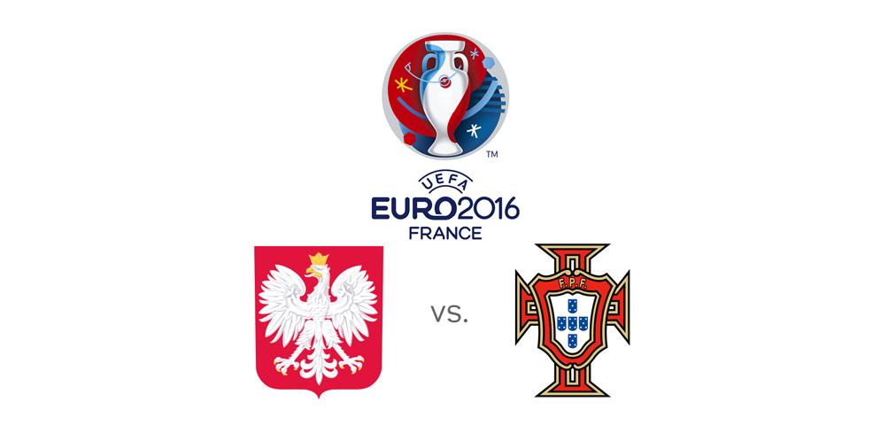 Poland vs. Portugal - EURO 2016 quarter-final match - June 2016