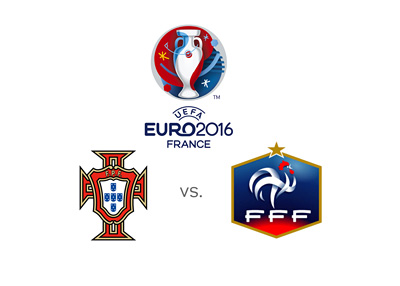 Euro 2016 final matchup - Portugal vs. France - Paris, July 10th, 2016