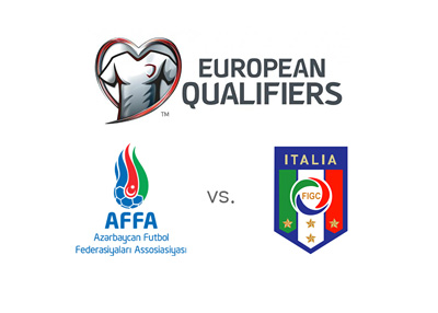 Azerbaijan vs. Italy - Euro Cup 2016 Qualifiers - Matchup, preview, odds and team badges