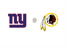 New York Giants at Washington Redskins - Matchup - Team Logos