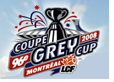 canada football gray cup - 2008 logo - montreal