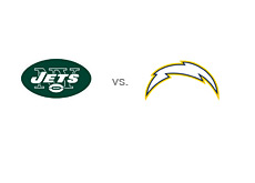 -- New York Jets vs. San Diego Chargers - Matchup - Team logos --