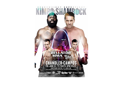 Kimbo Slice vs. Ken Shamrock - Fight Poster - June 2015
