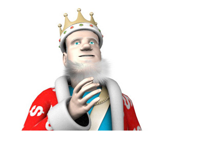 The King is in the middle of explaining the Dutching bet in sports.