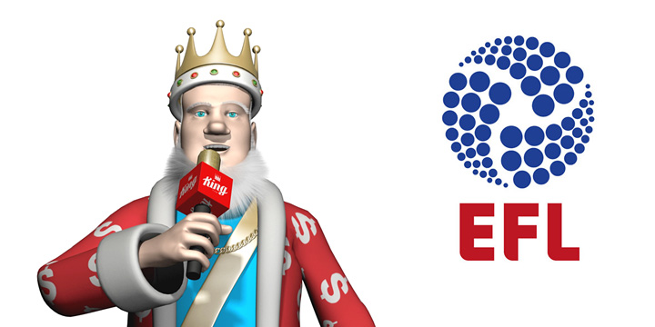 THe King presents the upcoming season of the English Football League 2016/17