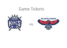 -- Sacramento Kings vs. Atlanta Hawks - Matchup - Team logos - Game Tickets --