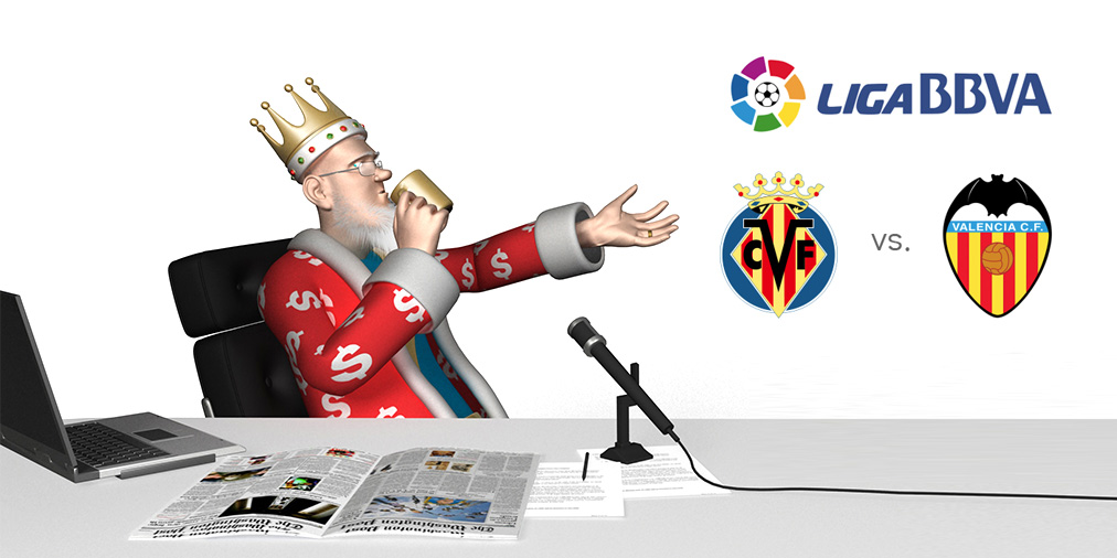 The Sports King is drinking his coffee and previewing the La Liga match between Villarreal and Valencia FC - Who is the favourite to win this one? What do odds have to say?