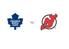 -- Matchup - Toronto Maple Leafs vs. New Yersey Devils - Team Logos --