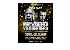 Floyd Mayweather vs Robert Guerrero - Event Poster - May 4th, 2013