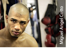 boxer - miguel angel cotto - in the dressing room