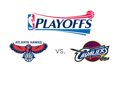 NBA Playoffs - Hawks vs. Cavaliers - 2015 - Matchup, Odds and team logos
