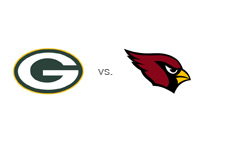 -- Team logos - Green Bay Packers vs. Arizona Cardinals - Matchup --