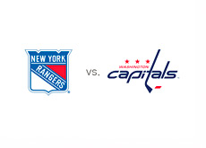 New York Rangers vs. Washington Capitals - Matchup and team logos