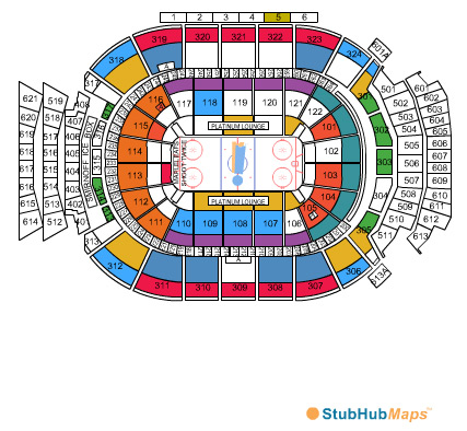 -- Venue – Air Canada Centre, Toronto, Ontario - Stubhub seating chart --