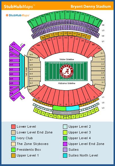 lsu tiger stadium seating chart. seating chart by stubhub