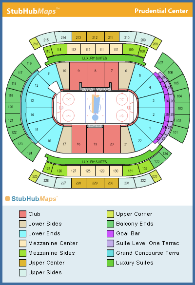 prudential center seating prudential center seating chart