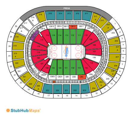 -- Venue – Wachovia Center, Philadelphia, Pasadena - Stubhub Seating Chart --