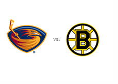 -- Boston Bruins vs. Atlanta Thrashers - NHL Game - Team Logos - Event Tickets --