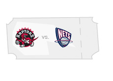 -- Game tickets - Toronto Raptors vs. New Jersey Nets --