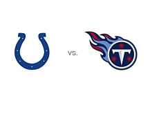 -- Team logos - Titans vs. Colts - Buy Game Tickets --