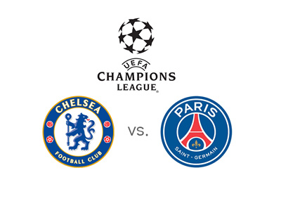UEFA Champions League match - Chelsea FC vs. Paris Saint-Germain (PSG) - Preview and odds