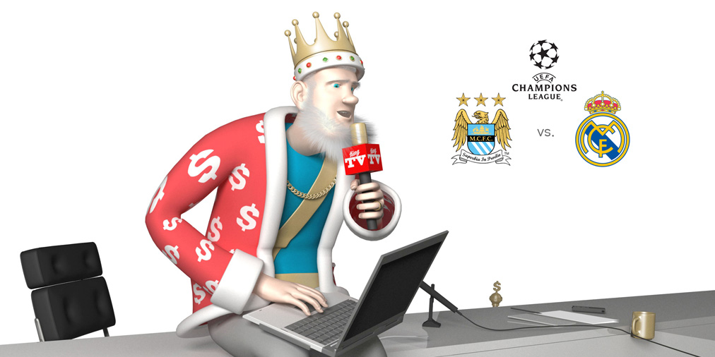 The Sports King presents the upcoming Champions League match between Manchester City and Real Madrid. Discussed are match odds and the favourite to go through to the final.