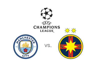 The UEFA Champions League qualifiers - Manchester City vs. Steaua Bucharest - 2016/17 season