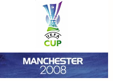 uefa cup 2008 - manchester - logo