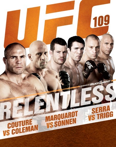 -- Large event poster - UFC 109 --