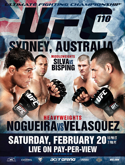 -- 400pix wide event poster - UFC 110 --