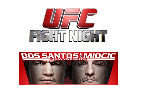 UFC Fight Night - Junior Dos Santos vs. Stipe Miocic - Partial Poster - Official