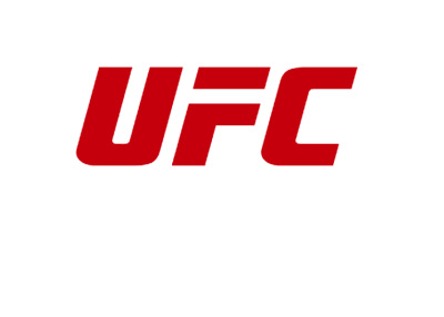 UFC logo - Red colour - 2016 version - White background