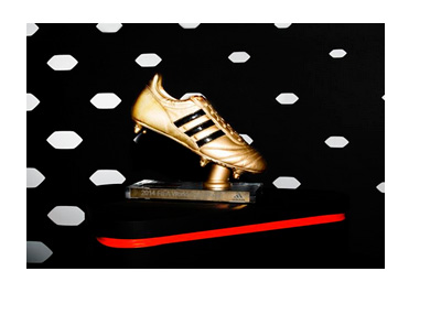 2014 World Cup Brazil - adidas Golden Boot trophy awarded to tournament top goalscorer