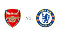 Arsenal vs. Chelsea - Matchup and Team Logos