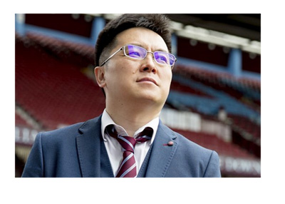 The unveiling of the new Aston Villa chairman / owner Dr. Tony Xia - Social media photoshoot