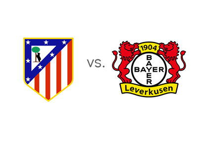 Atletico Madrid vs. Bayer Leverkusen - Game Preview - Odds - Head to Head - Team Logos / Badges / Crests