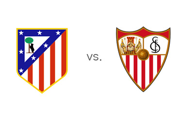 Atletico Madrid vs. Sevilla - Football Matchup - Team Logos