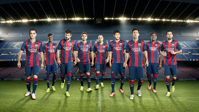 Barcelona FC 2014/15 Home Kit by Nike