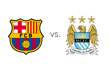 Barcelona FC vs. Manchester City FC - Matchup / Clash - Odds - Preview - Team Logos / Badges / Crests