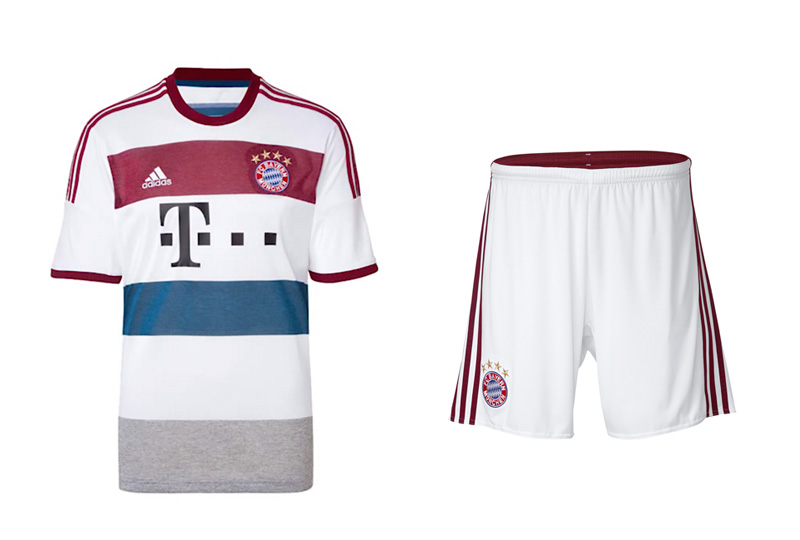 Bayern Munich 2014/15 Away Kit - Made by Adidas