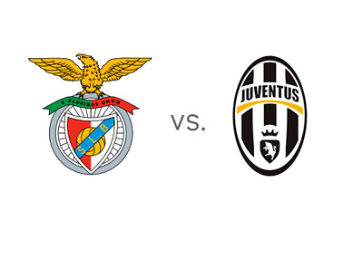 UEFA Europa League - Benfica vs. Juventus - Matchup and Team Logos / Crests / Badges