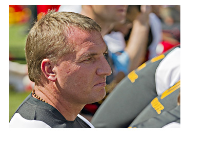 Brendan Rodgers - Concerned Expression - Liverpool FC - United States - Summer 2012