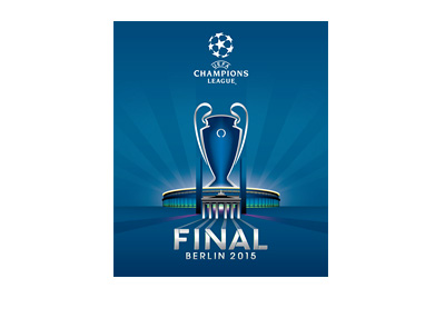 UEFA Champions League - Berlin 2015 - Final Game - Logo in blue