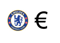 Chelsea FC Logo - Euro Symbol - Illustration